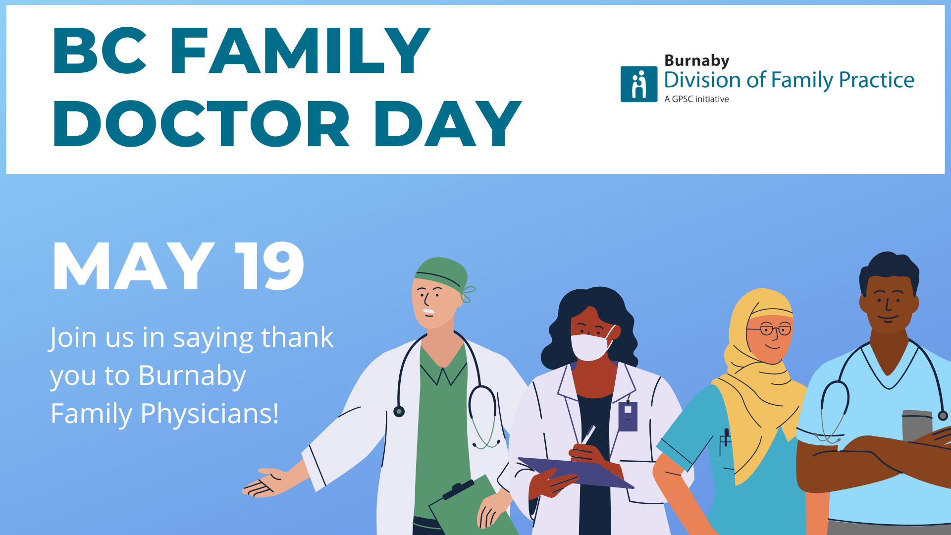 BC Family Doctor Day 2022 - Burnaby Primary Care Networks